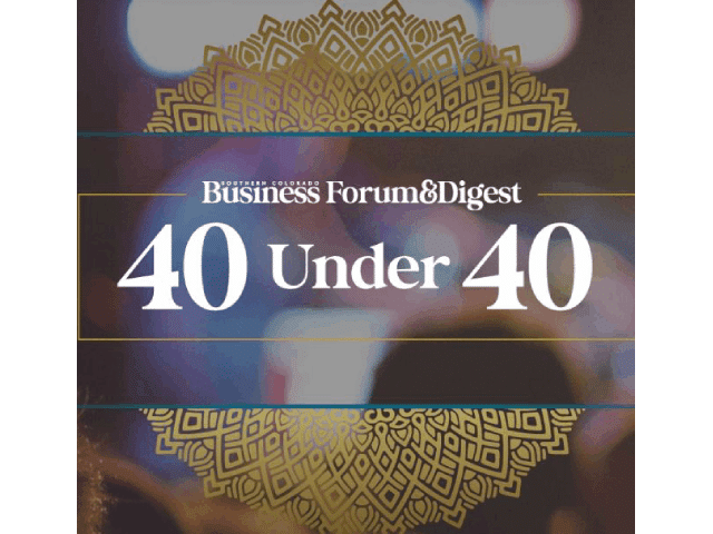 Nick Sovis 40 Under 40 card